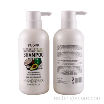 Champú de aceite de aguacate Smooth Moistur con aceite de argán